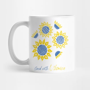 Stand with Ukraine | Ukraine flag colors Mug